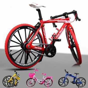 Nové kreatívne zliatiny model simulácie požičovňa ozdoby mini požičovňa hračiek zjazd na horských bicykloch model hračka darček