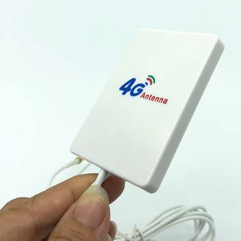 3G, 4G LTE Modem Router Antény 3M Drôt 88dBi TS9 CRC9 SMA Konektor 4g LTE Antény Panel Dvakrát Vysúvací Konektor