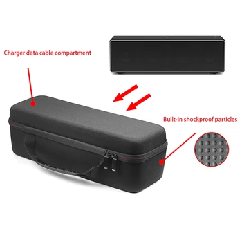 Puzdro pre Sony OSBP-ZR7 Hi-Res Bezdrôtové Bluetooth Reproduktor Príslušenstvo Shockproof Ochranný Kryt, Skladovanie Taška