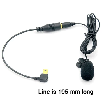 3,5 mm Mini Mikrofónu pre Hands-Free Klip Na Mic 3,5 mm Aktívne Klip Mikrofón pre Audio Adaptér Kábel Pre Gopro Hero 3/3+/4