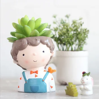Juvenilná Model Šťavnaté Kvetináč Hrniec Mini Bonsai Cactus Flower Pot Tvorivé Remeselné Kawaii Stolové Dekorácie, Kvetináče
