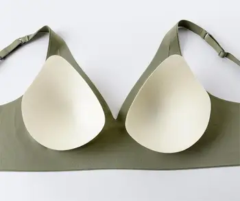 Pohodlné jelly pásy bezšvové prádlo žien tenké č ráfiky malé prsia zhromaždili druh úpravy dojčenie športová podprsenka