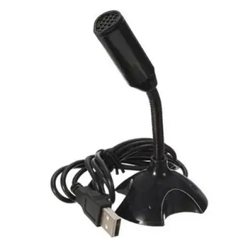 USB Kapacitný Mikrofón Mini Audio Mic-Line Chatu Nahrávanie Káblový Mikrofón Zariadenia Professionnel pre PC, Notebook