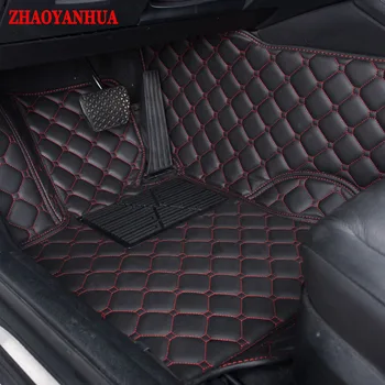 Zákazku auto podlahové rohože špeciálne pre Mercedes Benz C117 CLA X156 GLA GLK GLC GLE GLS triedy X204 X205 X166 koberec