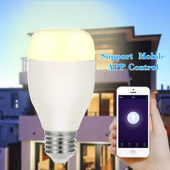 OWSOO Smart WiFi LED Žiarovky Multi-farebné Bezplatná APLIKÁCIA, Diaľkové Ovládanie, Hlasové Ovládanie Práce s Amazon Alexa Domovská stránka Google