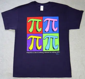 PREDSTAVTE si, Pi--Fyzika Matematika Geometria Trigonometria Warhol výtvarneho Umenia Tričko S-2XL Pohode Bežné pride t shirt mužov Unisex Móda
