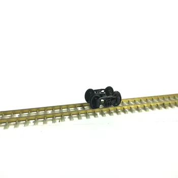 2 ks Model Železničnej Model Vlak 1:87 HO Meradle Kolesa Príslušenstvo Hračky krajiny diorama výroby