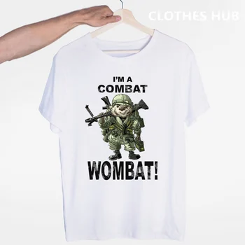 Wombat Krásny Dizajn Vtipné Tričko pre Mužov a Ženy,Unisex Pohodlné, Priedušné Grafické Premium T-Shirt pánske Streewear