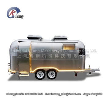 UKUNG značky AST-210 model prispôsobený nehrdzavejúcej ocele ice cream truck