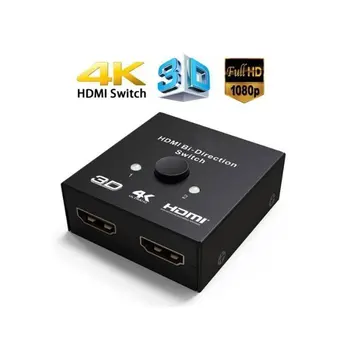 1x2 V 4K UHD Bi Smer HDMI 2.0 Prepínač Splitter Hub HDCP 3D HDMI Splitter s Full Ultra HD