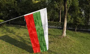 Svet lietania natioal vlajky na sto percent polyester vytlačené Bulharsko vlajky a transparenty 3*5 ft dekorácie outlast banner
