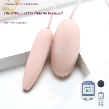 Guľka mini vibrátor vibračné vajíčko análny plug vibrátor dual vajcia stimulátor klitorisu g mieste masáž USB dospelých, sexuálne hračky pre ženy