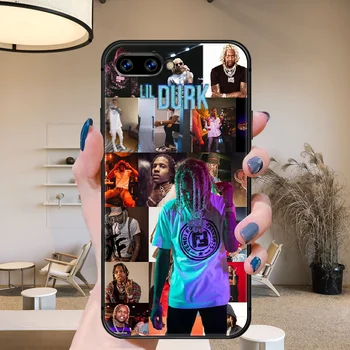 Lil Durk Rapper Telefón puzdro Na Huawei Honor 6 7 8 9 10 10i 20 C X Lite Pro Hrať black luxusné kryt dosť funda maľovanie späť