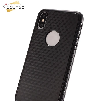 KISSCASE Mäkké TPU Telefón puzdro Na Huawei Y6 Y7 2019 Y6 Pro Y7 Prim prípade Ochranných Pre Huawei Honor 8A 3D Zrna Svetlo coque capa