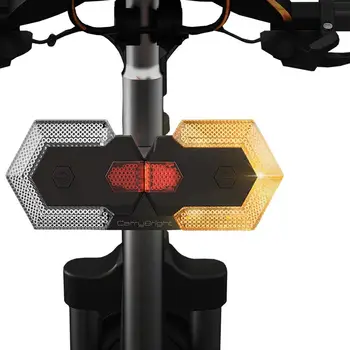 1 Nastavte Bicykli smerovku Predné a Zadné Svetlo s Smart Bezdrôtové Diaľkové Ovládanie na Bicykel zadné Svetlo Na Bicykli Bezpečnostné Výstražné Svetlo