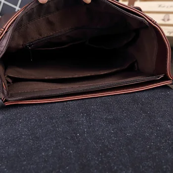 Pánske Batoh PU Kožené Notebook, Školské tašky Muž Cestovné Multifunkčný batoh Módne Bežné Kvality Taška