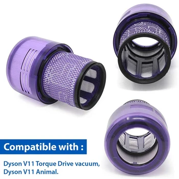 3Pack Vákuové Filter Kompatibilný pre Dyson Akumulátorový Vysávač V11, Dyson V11 a Dyson V11 Zvierat