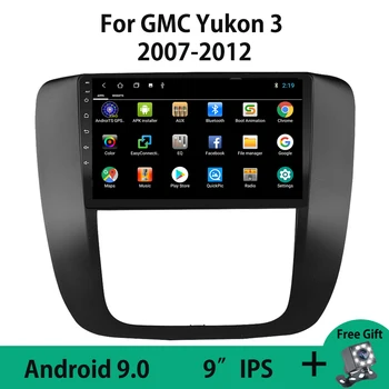 Android 9.0 autorádia GPS Navigačné koliesko Navi Pre GMC Yukon 3 Roky 2007-2013 magnetofón Multimediálny Prehrávač Videa WIFI 9 IPS Dotykový displej