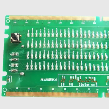 DDR4 Test Karty, Pamäte RAM, Slot Von LED Ploche základnej Dosky, Oprava Analyzátora Tester