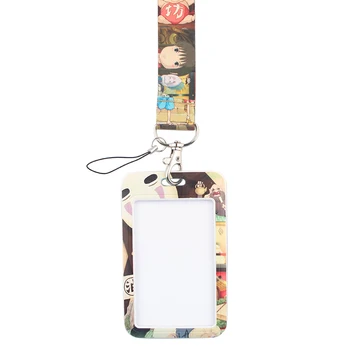 DZ1352 Nové Anime Odvážneho Preč Office prídavné karty ID Odznak Držiteľ Kľúčom Prejsť Telocvični Mobile Deti Kľúča Držiteľa Kľúča Krúžky Dary