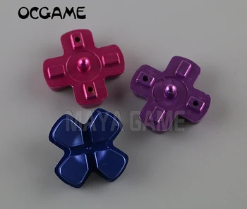 OCGAME 3ks/veľa Kovového Materiálu Dpad Tlačidlo Hliníkové Smer Tlačidlo Pre PS4 Dualshock 4 Tlačidlá ovládača