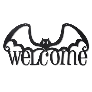 Halloween Party Halloween Dekorácie na Stene Lebky pavučina Netopierov Visí Ozdoby na Domácej Dom Hrôzy DC120