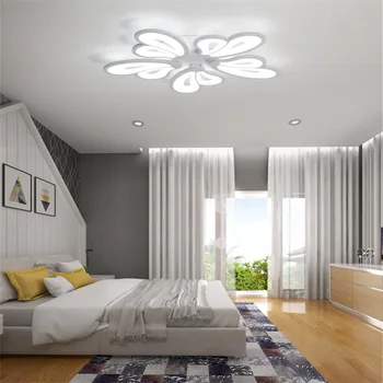 Svetlo stropné lustre stropné led panel svetlo luzes de teto Posteli Hliníka, obývacia izba, spálňa E27 led stropné svetlá