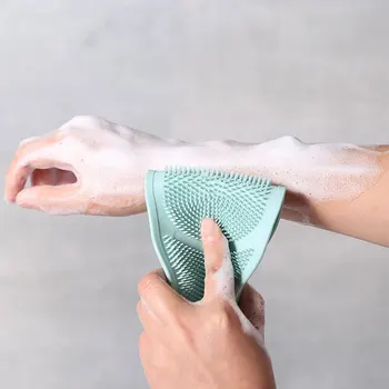 1pc Body Wash Peeling, Huby pre Telo Kefa Späť Exfoliačný Žinku Príslušenstvo Kúpele Pás Sprcha Kefy Práčky Huba