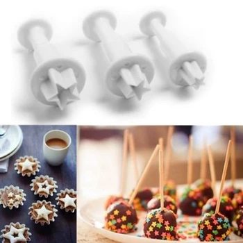 DIY Svadobné Cookie Cutter Vianočné Fondant Biscuit Piest Formy na Pečenie Nástroje pre Koláče Cukru Plavidlá, Dekorácie Plesne
