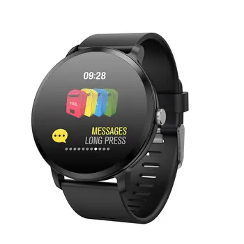 V11 Smartwatch Šport Srdcovej frekvencie, Krvného Tlaku Spánku Monitor Smart Náramok D1P1 reloj inteligente