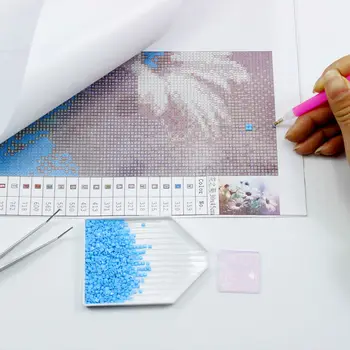 DIY 5D Diamond Maľovanie Cross Stitch Mačiatko Kuchyňa Kapary Mozaiky Diamond Výšivky Plný Vyšívanie, Mačky Drahokamu Obrazy