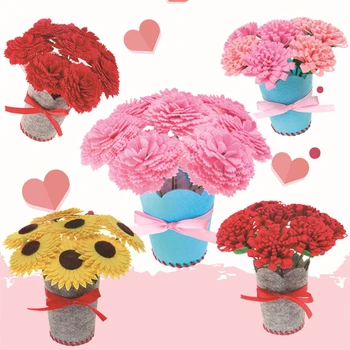 DIY Non-tkané Bonsai Simulácia Črepníkové Kvety Rastlín v Domácej Kancelárii Izba Dekor Tabuľka Ozdoby New Horúce Predaj