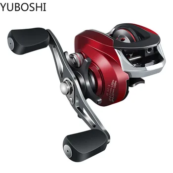 YUBOSHI 2020 kvalitné rybárske Cievky 10 kg MAX Presuňte 6.3:1 Prevodový Pomer 10 Ložiská Magnetická Brzda Nízky Profil Baitcasting Cievky