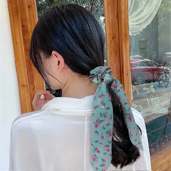 2020 Kórejský Módne Čela Vlasy Scrunchies Ženy Roztomilý Vlasy Uviazať Lano Stuhy Gumička Copu Držiteľ Crunchies Vlasy Príslušenstvo