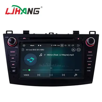 LJHANG Android 10 Auto DVD Prehrávač Pre Mazda 3 2009-2012 WIFI Multimediálnu GPS Navigáciu 2 Din autorádia Stereo Headunit Video Auto