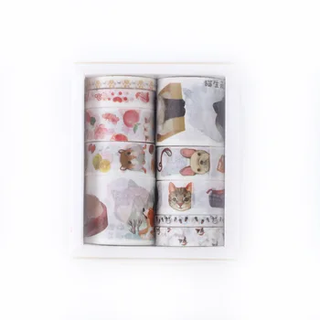 10 set/veľa Washi Maskovacie Pásky Rogue Dekoratívne Samolepiace Scrapbooking DIY Papier Japonský Nálepky