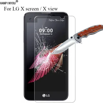 9H 2.5 D Tvrdeného Skla Screen Protector Pre LG X obrazovke Xscreen K500N / X zobraziť Xview K500DS 4.93