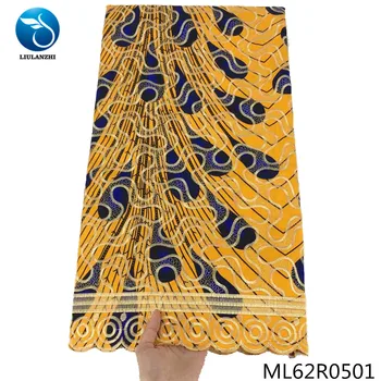 Beautifical 2020 Čipky Textílie vosk Čipky Textílie Afriky Vyšívané VOSK Čipky Textílie 100 bavlna ML62R05