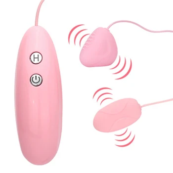Flirtovanie Dvojité Vibrátory Vajcia Stimulácia Klitorisu Klitorálny Vibrátory Pošvy Masáž Prst Bullet Vibrátor Sexuálne Hračky Pre Ženy