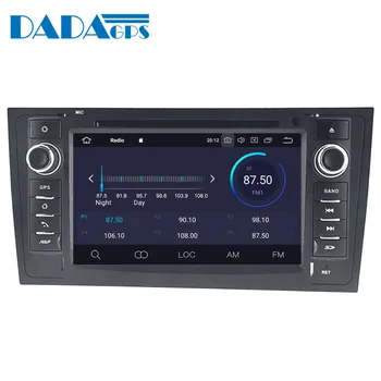 Najnovšie Android 9.0 Auto DVD Prehrávač, GPS Navigáciu, Vedúci oddelenia pre AUDI A6 2000-2006 Auto Stereo Jednotky Vozidla Multimediálne Rádio PX5