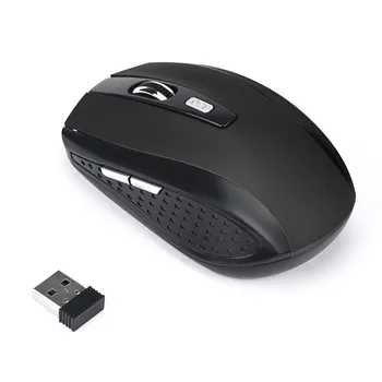 Bezdrôtová Myš Zadné Svetlo Myši 6 Tlačidiel, 2000 DPI, USB Spoplatnené Profesionálnych Herných Myší Pre PC Prenosný Počítač A Office