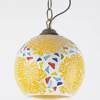 Móda Mozaikové Sklo Balkón Prívesok Svetlá Tvorivé Chodby Vstup Prívesok Svetlo Reštaurácia, Kaviareň A Bar Prívesok Lampy