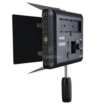 Godox 3x 500 LED 3300-5600K Bi-color Bezdrôtové Diaľkové Video Svetlo Osvetlenie Auta LED500LRC + 2m Stojan + Boom Arm + prepravný Vak