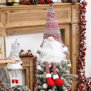 Vianočné Anonymný Gnome Santa Vianočný Strom Visí Ozdoby Bábiky, Dekorácie Pre Domov Prívesok Darčeky Drop Ozdoby Strana Dodávky