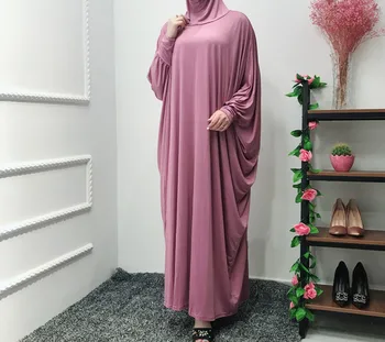 Ramadánu Arabských Moslimských Žien Hidžáb Dlhé Šaty Batwing Rukáv Abaya Kaftan Turecka, Blízkeho Východu A Afriky Dlhé Šaty, Modlitba Islamskej Ropa