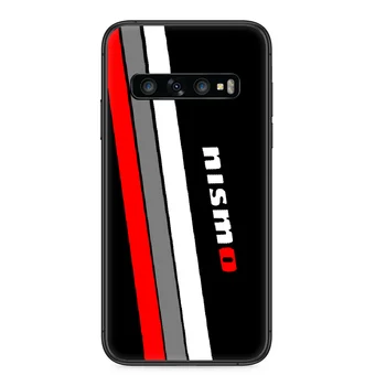 Nissan značka auta logo Telefón puzdro Pre Samsung Galaxy Note S 8 9 10 20 Plus E Lite Uitra black hoesjes silikónové prime celkom Etui