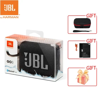 Nový JBL ÍSŤ 3 Bezdrôtové Bluetooth Reproduktor IP67 Nepremokavé Vonkajšie Prenosný Bezdrôtový Reproduktor Bluetooth Stereo Reproduktor S Mikrofónom