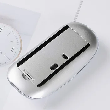 Nové Prenosné 2.4 G Bluetooth Mouse Slim Ultra-tichý Optická Bezdrôtová Myš pre Počítač DOM668