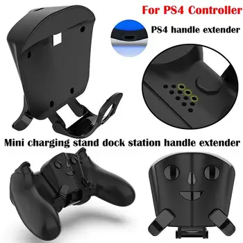 Mini Nabíjací Stojan Dock Stanica Bezdrôtový Rukoväť Rozšírenie Späť Tlačidlá pre PS4 Radič Gamepad Hra Rukoväť Príslušenstvo