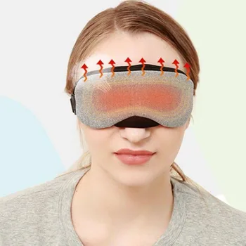 Horúca Para Očná Maska Masér USB regulácia Teploty Tepelne Parou Oko Kryt na Zmiernenie Opuchnuté temný Kruh Suché Oči Stres Masáž
